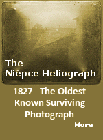 The invention of photography was announced simultaneously in France and England in 1839, dazzling the public and sending waves of excitement around the world. These astonishing breakthroughs depended upon centuries of developments in chemistry, optics, and the visual arts, accelerating in the decades after 1790. The Ni�pce Heliograph was made in 1827, during this period of fervent experimentation. It is the earliest photograph produced with the aid of the camera obscura known to survive today.